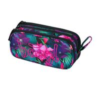 Baagl Federmäppchen für Mädchen, Jungen, Schule Mäppchen, Federmappe mit 3 Fächer, Federtasche für Teenager, Kinder Etui (Paradise)