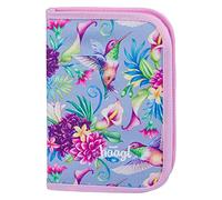 Baagl Federmäppchen für Mädchen - Schüleretui, Federtasche, Federmappe für Schreibwaren - Etui, Federpenal, Schulmäppchen (Kolibri)