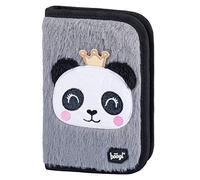 Baagl Federmäppchen für Mädchen - Schüleretui, Federtasche, Federmappe für Schreibwaren - Etui, Federpenal, Schulmäppchen (Panda)
