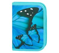 Baagl Federmäppchen für Mädchen - Schüleretui, Federtasche, Federmappe für Schreibwaren - Etui, Federpenal, Schulmäppchen (Butterfly)