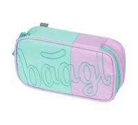 Baagl Federmäppchen für Mädchen - Schulmäppchen für Schreibwaren - Schulsachen Federtasche, Kinder Federmappe, Etui für Schule (Skate Sweet)