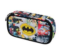 Baagl Federmäppchen – Schulmäppchen für Mädchen & Jungen (Batman Comics)