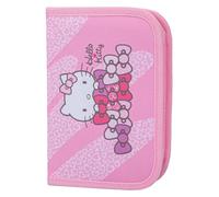 Baagl Federmäppchen Schulmäppchen Schreibwaren - Hello Kitty Sweet Leopard | Schüleretui, Federtasche, Federmappe als Etui für Mädchen machen das Mäppchen mit zwei Klappen zu einem Organisationstalent.