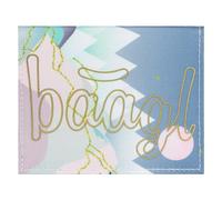 Baagl Geldbeutel Jungen Mädchen Geldbörse Kinder Kleines Portemonnaie Teenager Geldtasche Kinderportmonee (Moon)