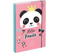 BAAGL Mappen für Schulhefte A4 Panda
