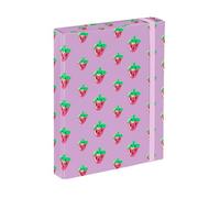 Baagl Heftbox A5 23x17 cm Heftmappe Sammelmappe für Kinder Mädchen Lavender