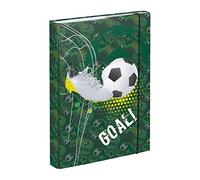 Baagl Heftbox A5 Sammelmappe Kinder Jungen Gummiband - Fussball