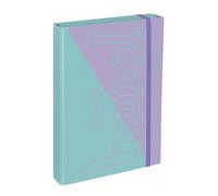 Baagl Heftbox für Schulranzen - Heftmappe A4 JUMBO für Kinder mit Gummiband und Innenklappen - Sammelmappe, Sammelbox mit Gummizug für Jungen (Sweet)