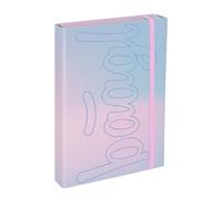 Baagl Heftbox Heftmappe A4 JUMBO Sammelmappe Box für Kinder Jungen - Lilac