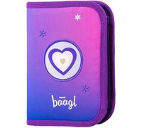 BAAGL HERZ Federmäppchen, violett, größe os