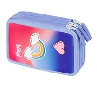 Dreifach-Schulmäppchen Hippie