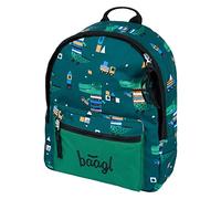 Baagl Kindergartenrucksack Jungen, Kindergarten Rucksack Kinder, Kleiner Baby Rucksack, Kinderrucksack mit Brustgurt (Krokodil)