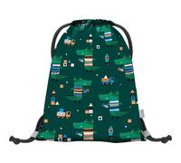 BAAGL KROKODIL Vorschulkinder Turnbeutel, grün, größe os