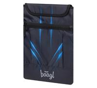 Baagl Laptop Hülle 15 Zoll Jungen - Notebook Sleeve Kinder Teenager - Laptoptasche Leicht & Schützend - für Schulrucksack & Alltag, 26x36 cm (Bluelight)