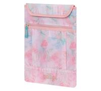 Baagl Laptop Hülle 15 Zoll Mädchen - Notebook Sleeve Kinder Teenager - Laptoptasche Leicht & Schützend - für Schulrucksack & Alltag, 26x36 cm (Sunset)