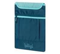 Baagl Laptop Hülle 15 Zoll Mädchen - Notebook Sleeve Kinder Teenager - Laptoptasche Leicht & Schützend - für Schulrucksack & Alltag, 26x36 cm (Petrol)