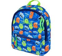Baagl Kindergartenrucksack Jungen, Kindergarten Rucksack Kinder, Kleiner Baby Rucksack, Kinderrucksack mit Brustgurt (Monsters)