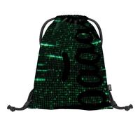 BAAGL NUMBERS Turnbeutel, schwarz, größe os