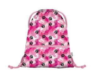BAAGL PFOTEN Turnbeutel, rosa, größe os