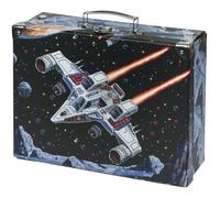 BAAGL PIXEL SPACE Faltbarer Schulkoffer, schwarz, größe os