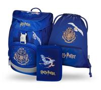 Baagl Schulranzen Jungen für 1. Klasse, Airy Schultasche Set 3-Teilig, Grundschule Schulrucksack für Kinder, Ranzen für Schule, Tornister (Harry Potter Hogwarts Hedwig)