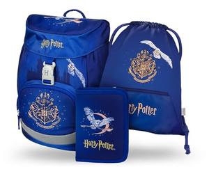 Baagl Schulranzen Jungen für 1. Klasse, Airy Schultasche Set 3-Teilig, Grundschule Schulrucksack für Kinder, Ranzen für Schule, Tornister (Harry Potter Hogwarts Hedwig)
