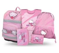 BAAGL 5 SET ZIPPY PLUS HELLO KITTY SWEET LEOPARD Schulset, rosa, größe os