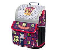 Baagl Schulranzen Mädchen Jungen für 1. Klasse - Ergonomische Schultasche für Kinder - Schulrucksack mit Brustgurt - Grundschule Ranzen Tornister (Harry Potter Gryffindor)