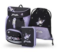 Baagl Schulranzen Mädchen Set 3 Teilig Airy - Kuromi Fortune Dream