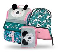 Baagl Schulranzen Mädchen Set 3 Teilig Zippy Ranzen Tornister - Baby Koala