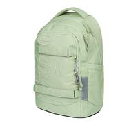 Baagl Schulrucksack für Jungen Mädchen Teenager - Skate Max - Skateboard Rucksack - Kinderrucksack mit Laptopfach und Brustgurt für Schule, Weiterführendeschule, Mittelschule, 30 l (Mentol)