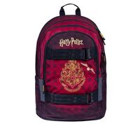 Schulrucksack BAAGL Skate Harry Potter Hogwarts weinrot