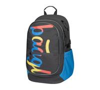 Baagl Schulrucksack für Jungen, Schulranzen für Kinder mit ergonomisch geformter Rücken, Brustgurt und reflektierende Elemente für Weiterführendeschule Mittelschule (Logo Mix)