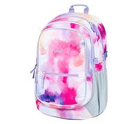 Baagl Schulrucksack für Mädchen, Schulranzen für Kinder mit ergonomisch geformter Rücken, Brustgurt und reflektierende Elemente (Painting)