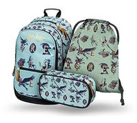 Baagl Schulrucksack Grundschule 3 Teilig - Harry Potter Fantastic Beasts