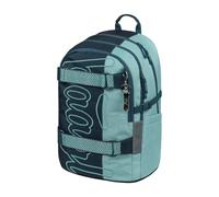 Baagl Schulrucksack Jungen Teenager Laptopfach Brustgurt 25 l - Petrol