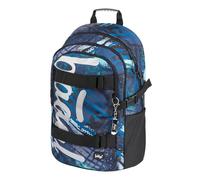 Baagl Schulrucksack Jungen Teenager Laptopfach Brustgurt - Skate Strukturen