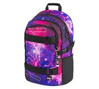 Schulrucksack Skate Galaxy Violett
