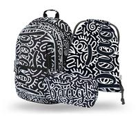 Baagl Core Element Schulset: Rucksack, Federmäppchen, Beutel