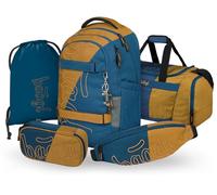 Baagl Schulrucksack Set Jungen Mädchen Teenager 5 Teilig Skate MAX - Duo