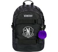 Ergonomischer Schulrucksack Skate Wednesday Nevermore