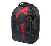 Baagl Schulrucksack Teenager Studenten Rucksack Daypack Tagesrucksack Laptop Rucksack (Batman Red)