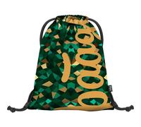 BAAGL SKATE POLYGON Turnbeutel, dunkelgrün, größe os