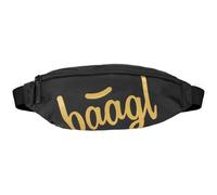 BAAGL SNAP GOLD Gürteltasche, schwarz, größe os