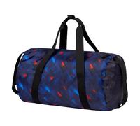 Baagl Sporttasche Kinder Mädchen Jungen Teenager - Kompakte Faltbare Reisetasche Hoop - Tasche für Sport, Fußball, Ballett, Schule & Freizeit, Schwimmtasche, 22 l (Indigo)