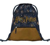 Turnbeutel mit Tasche Harry Potter Hogwarts Schwarz Schwarz