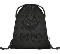 Baagl Turnbeutel für Jungen, Wasserdichte Schuhbeutel für Kinder, Schule und Kindergarten Sportbeutel für Junge, Sportrucksack, Gymsack (Harry Potter Hogwarts Schwarz)