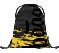 Baagl Turnbeutel für Jungen, wasserdichte Schuhbeutel für Kinder, Schule und Kindergarten Sportbeutel für Junge, Sportrucksack, Gymsack (Dune)