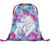 Baagl Turnbeutel für Mädchen, Schuhbeutel, Schule und Kindergarten Sportbeutel, Sportsack (Unicorn)