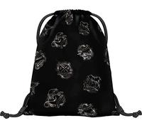 Baagl Turnbeutel Sportbeutel Jungen Mädchen Schule - Harry Potter Hogwarts | Wasserdichte Schuhbeutel für Kinder und Kindergarten oder Sportrucksack für Schüler und Studenten sind vielseitig einsetzbar.